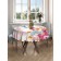 Tables on the table "Colored butterflies", round, Saten, d = 150 cm