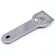 Scraper for glass ceramics, metal