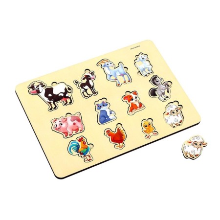Farm animal liner, 12 inserts-2