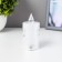 Nightlight "Frosty candle" LED from 3XAG13 batteries is white 3.5x3.5x8 cm