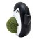 A toy for cats with a cat's mint "Penguin", 6 cm, black