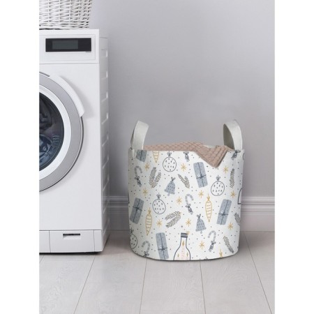 Basket for storage of things "Christmas set", size 35x35 cm