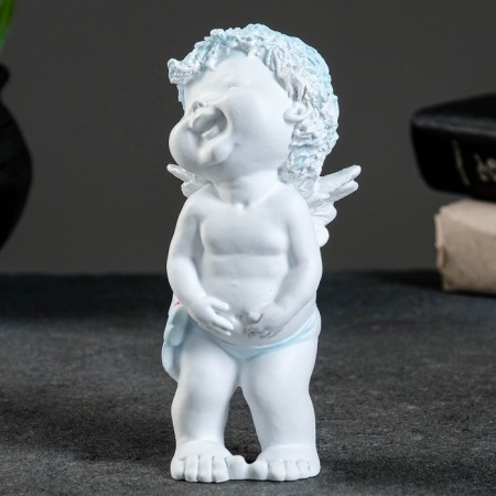 Figure "Happy Angel" White 7x8x17cm-3