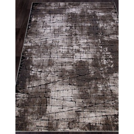 Rectangular carpet Merinos Ibiza, size 100x200 cm, color Beige-Black-1