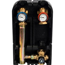 Насосная группа STOUT SDG-0002-002501, термостатический смесительный клапан 1", без насоса