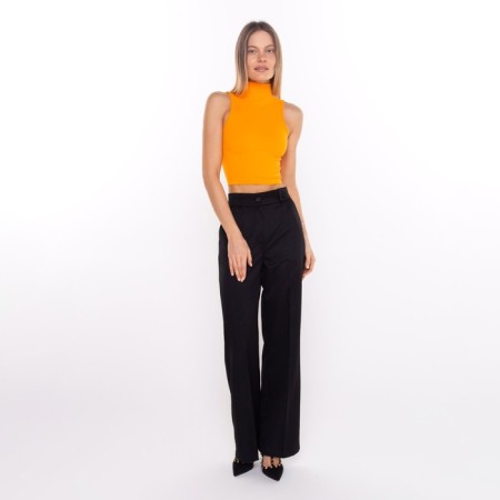 Top female, orange color, size 44 (m)-1