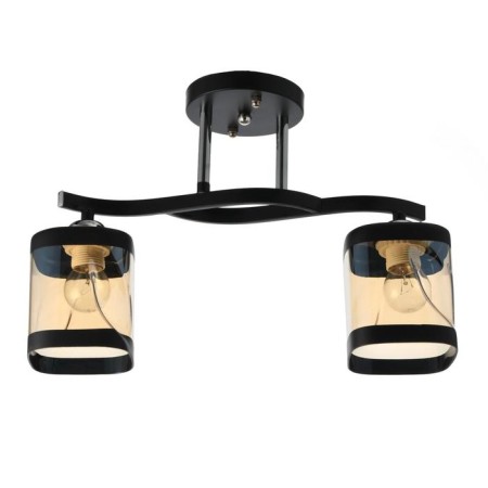 Chandelier 1080/2BK 40W E27 Black 40x14x27 cm Bayerlux