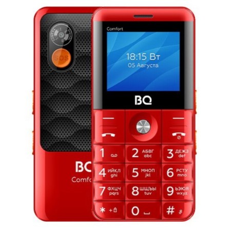 Cell phone BQ M-2006 Comfort Red Black