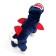 Akula overalls with a hood, size XS (DS 20 cm, og 30 cm, Osh 20 cm), blue