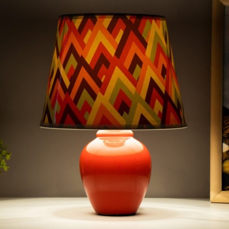 Table lamp "Abstraction" E14 15W Red Risalux-2