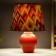 Table lamp "Abstraction" E14 15W Red Risalux