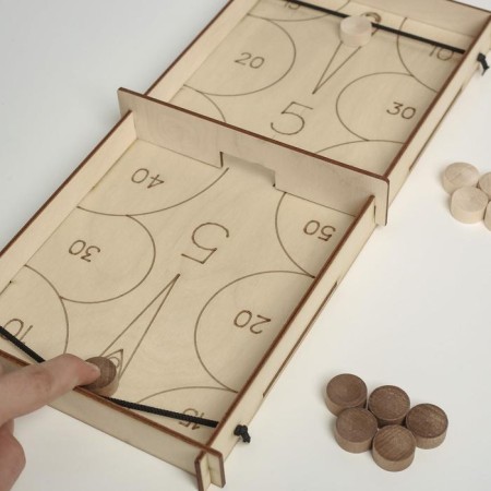Board game "Chapai! A shootout", for motor skills and accuracy, 39 x 17 x 4.5 cm-2