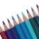 Pencils of 12 colors "Marine landscape", PVC