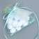 Gift bag from tulle "pistachi", 10 x 12 cm +/- 1.5 cm