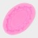 Mold "Plate", silicone, 11.3 × 7.4 cm, color mix
