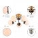 Valencia 9091-305 5h27 40W chandelier