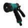 Pistol for watering, 8 modes, under connector, PP -plastic, Greengo