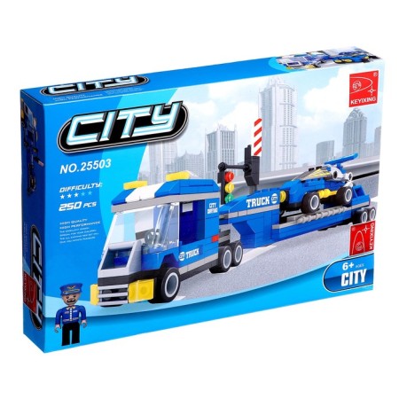 Designer "tractor with a trailer", 248 details-3