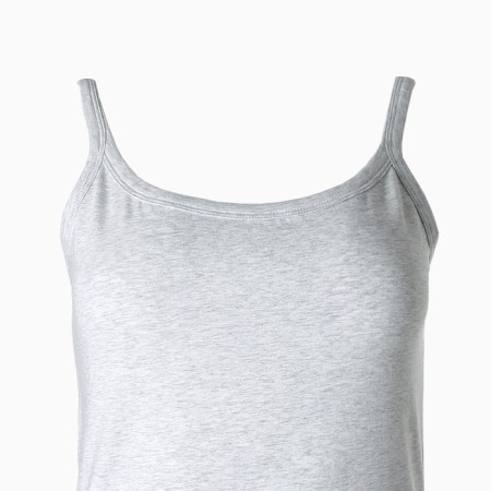 T -shirt female, color gray melange, size 54-2