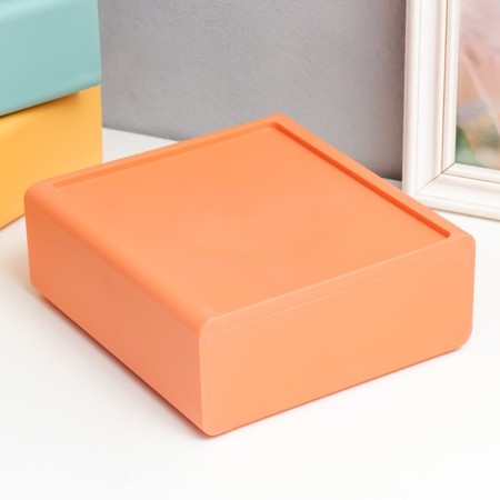 Casket Plastic "Box" set 4 pcs 19.5x18x23.2 cm-5