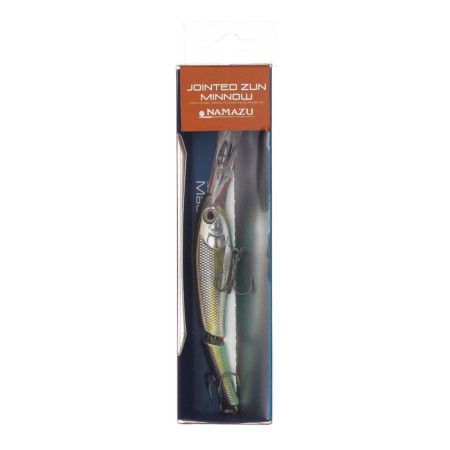 Namazu Jointed Zun Minnow, 9.5 cm, 12.5 g, mine, floating (0.5-2.5 m), color 15-1