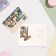 Postcard "Happy Anniversary!" Glitter, Congrev, wine, 12.5 x 19.4 cm
