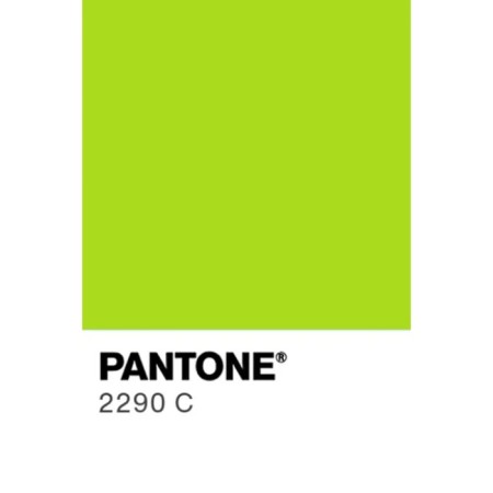 Acrylic matte paint in the tube 75ml Calligrata, km057, yellow-green light, Panton 2290s-2