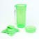 Shaker, 500 ml, with sieve, 21 x 8.5 cm, mix