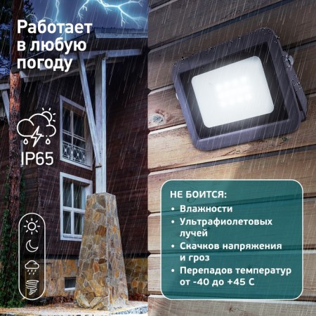 Flight LED street era Pro LPR-061-0-65K-010 10W, 6500K 950LM, IP65-8