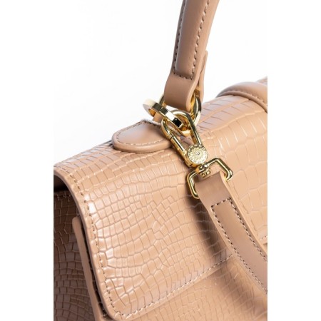 Women's bag, eco -leather, Versse beige, 29x9x20 cm-2