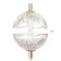 Lamp Bayerlux "Aina" 8W LED gold 13.5x13.5x19cm