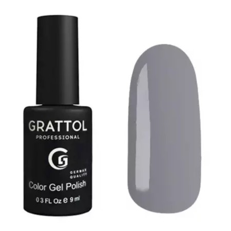 Grattol Color Gel Polish, No. 172 Titanium, 9 ml
