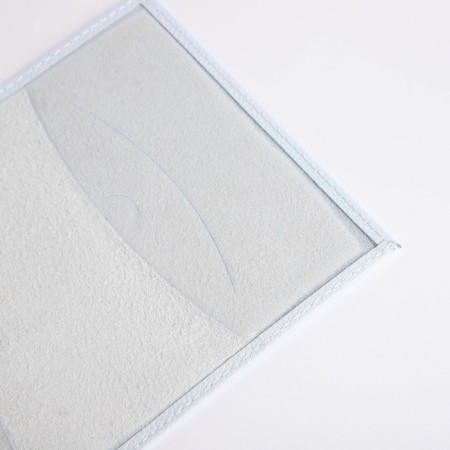 Cover for passport, blue color-6