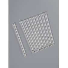 Glass pipette, 9 × 0.7 cm, packing - 10 pcs, transparent color