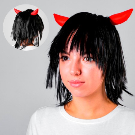 Carnival wig "Burning Damn", 110 g