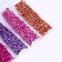 Glass chips for epoxy resin, set of 6 colors, weight 1 color - 5 g
