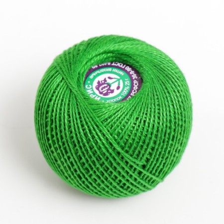 Knitting threads "Iris" 150m/25g 100% Mercerized cotton color 3910-1