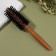 Bracing, d = 2/5 × 22 cm, artificial bristles, color "dark tree"