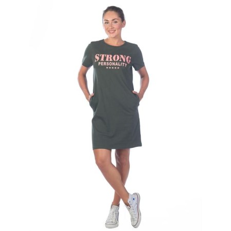 Women's tunic Strong, size 48, khaki color