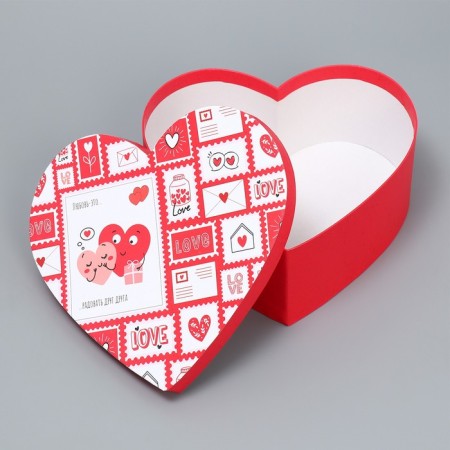 Gift box, packaging, “Love everywhere”, 22 x 20 x 9 cm-3