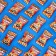 Chewing gum "Mr. Burger" with a liquid center, Boxing display, 4.5 g