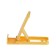 Luazon phone stand, folding, adjustable height, yellow