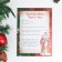 Letter to Santa Claus "New Year - 1" with an envelope, mix