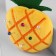 A needleman with a loop "pineapple", 6.5 × 6.5 × 3 cm, yellow color