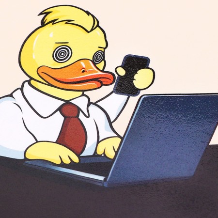 Notepad A5, 40 sheets in a cage on the crest "Duck", cover Cover Cardboard, matte lamination, selective UV-LK, OFSET block-3