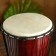Souvenir musical instrument drum jambe "Color" 50x23x23 cm mix