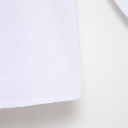 Blouse for girls minku color white, rr 122-8
