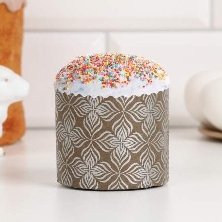 Paper forms for cupcake, muffins and kulich "Provice" 70x60 mm (packing 2000 pcs)