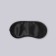 Sleep mask, satin, double elastic, 19 × 8.5 cm, black color