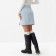 Women's skirt with a cut Mist p. 46, blue/white